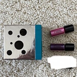 New MAC cosmetics pigments 2 rare bundle fuchsia pink, grape purple